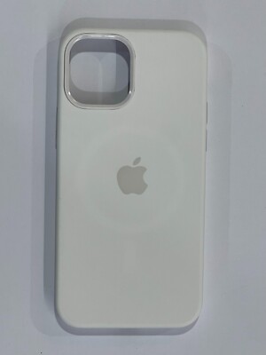 For iPhone 12 Pro Max 6.7'' 12 6.1'' Original Silicone Phone Case With MagSafe