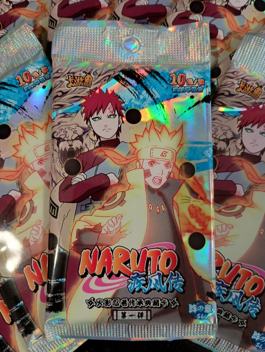 10 Packs NARUTO TCG CCG Anime Trading Cards NR-RD-Z001SL RARE | eBay
