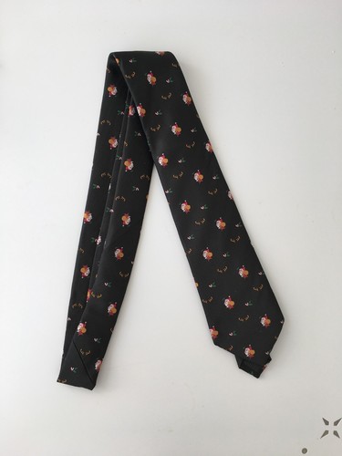HISDERN Tie - Christmas Theme - Santas, Antlers / Mistletoe… - Picture 4 of 6