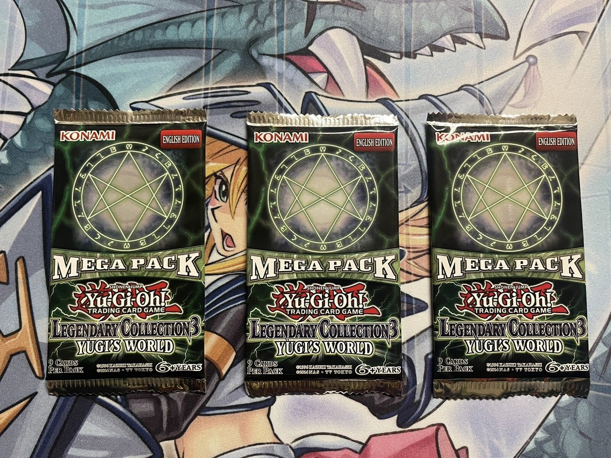 Yu-Gi-Oh! Legendary Collection 3: Yugi's World Mega Pack x3 | eBay