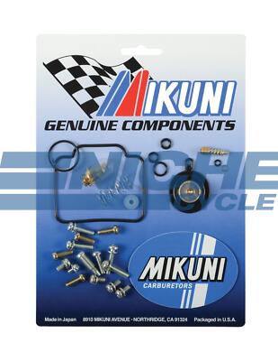 Yamaha XT225 & TTR225 Genuine Mikuni OEM Carburetor Rebuild Kit MK