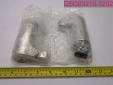 Set of 2; Moen YB4600CH Edgestone Towel Bar Posts Chrome