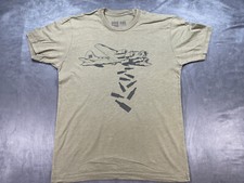 Med Dru Bru Beer Alcohol Draft OD Green Military Bomber Shirt Snoqualmie Pass WA