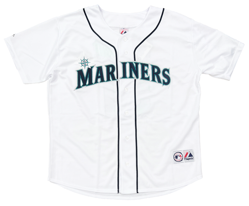 Ichiro Suzuki Seattle Mariners Signed 01 Roy/MVP Insc Majestic White Jersey BAS - Picture 3 of 3
