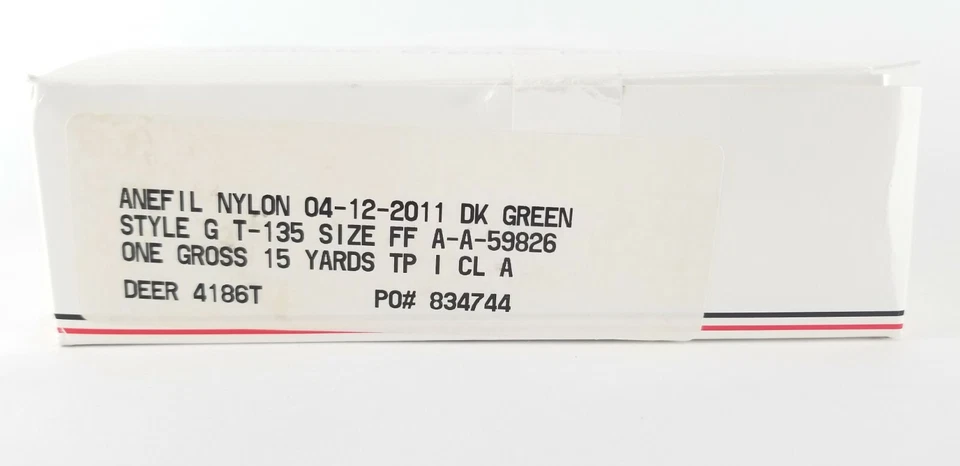 A&E American Efird Anefil Nylon Deer Prewound Bobbins Gross 15 Yard G T-135 FF - Image 3 of 4