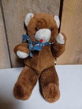 Vintage KNICKERBOCKER Plush Animals Of Distinction 13 Teddy Bear