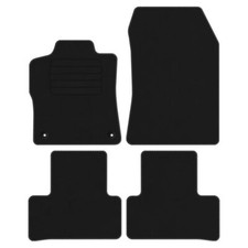 Veloursfußmatten für Peugeot 308 III ab Bj. 2021 Passend Automatten SCHWARZ PREM