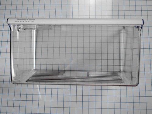 2188656 Whirlpool Kitchen Aid Kenmore Clear Crisper Pan Bin NEW Genuine OEM