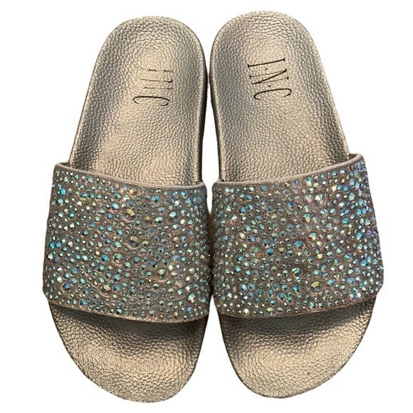Inc rhinestone slides clearance