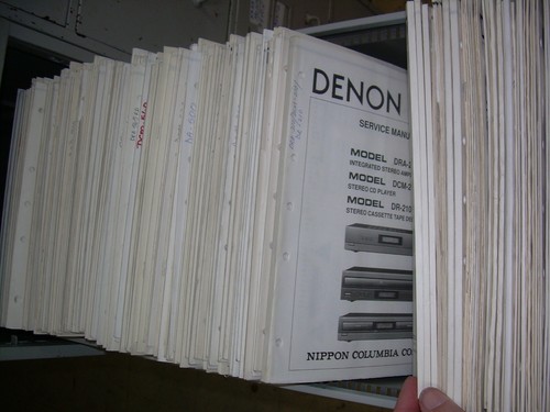 Denon Original Service Manual for DAP-5500 + DA-500 - Picture 1 of 4