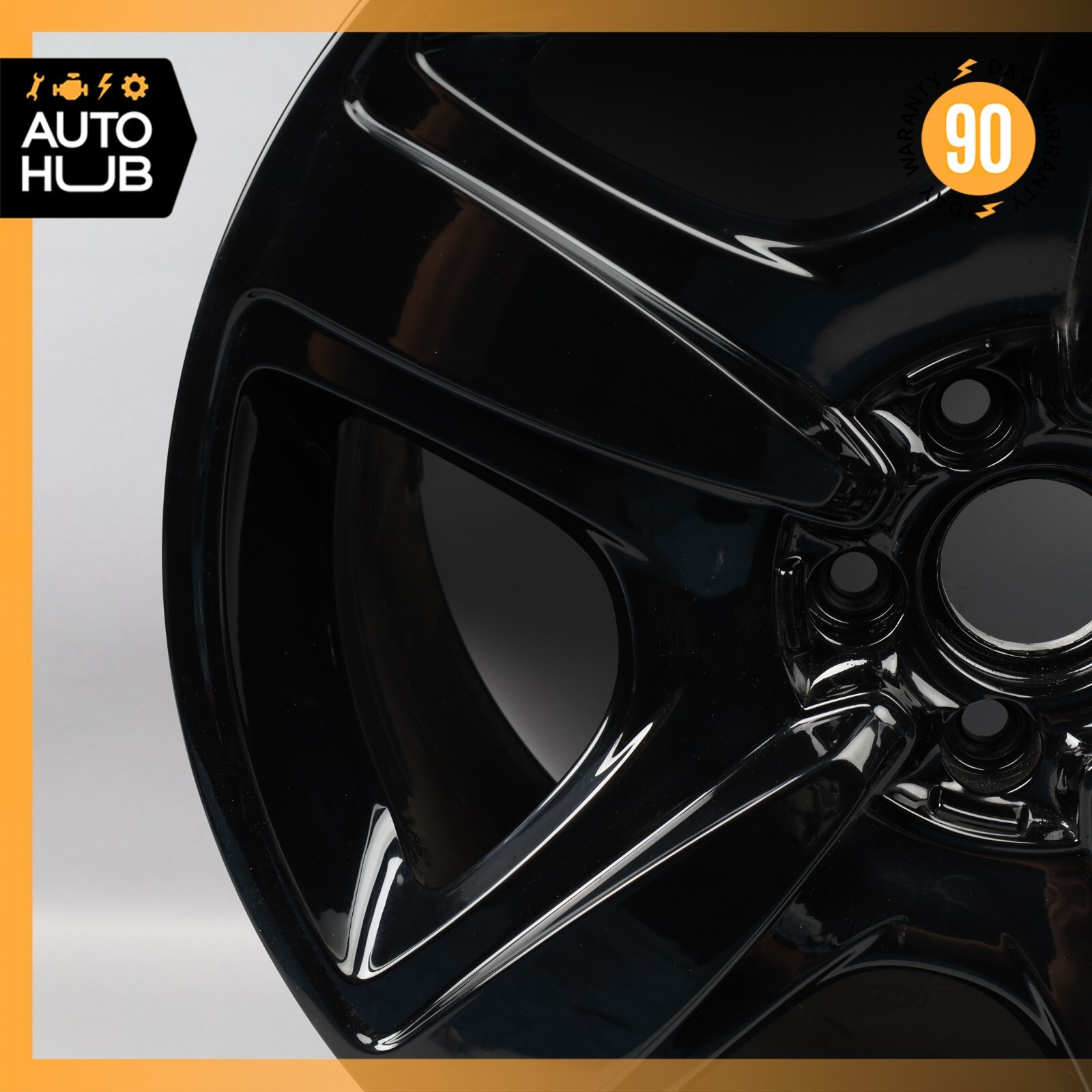 Bentley Continental GT GTC 9 x 19 19" Wheel Rim Black 3W0601025AK OEM