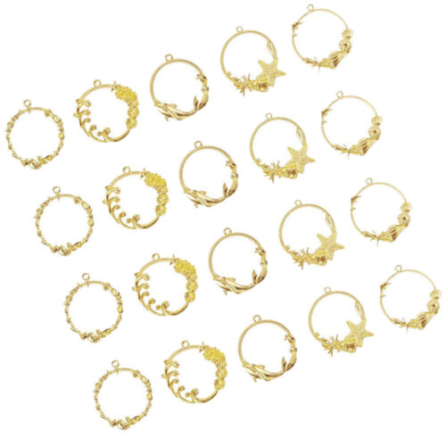  20 pièces bijoux coquillages pour femmes accessoires pour fabrication de bijoux - Photo 1/11