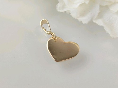 Wunderschöner schlichter Herzanhänger 333, Handmade - Bild 10 von 10