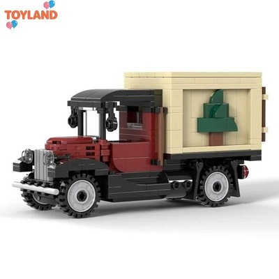Winter Christmas Car MOC Building Blocks Set
