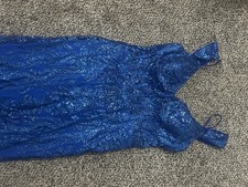 XL Royal blue prom dress