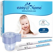 Easy Home Ovulation Test Predictor Kit : Accurate 50 Count Pack of 1 , Blue