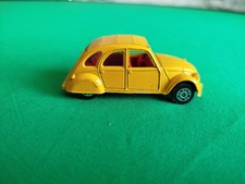 Vintage - Corgi - Yellow - Citroën 2CV - James Bond - For Your Eyes Only - 1981