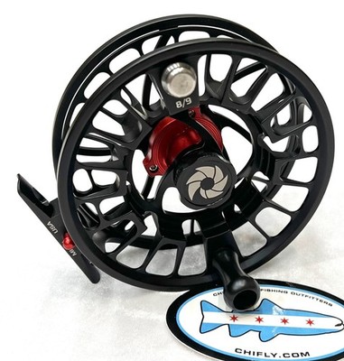 Nautilus GTR 8/9 Fly Fishing Reel - Black -NIB Free US Ship