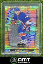 Bo Horvat 2024-25 O-Pee-Chee Platinum Seismic Gold 22/50 New York Islanders #198