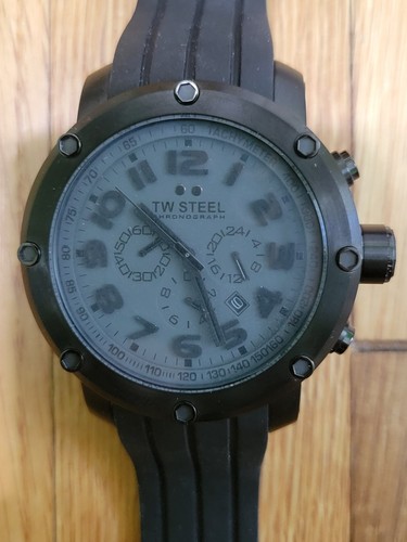 Orologio Uomo TW Acciaio Grandeur Quarzo Cronografo #315