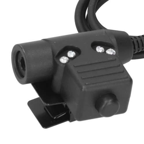 U94 Ptt Cable Plug Headset Adapter Fit For Vertex Vx‑6R/Vx‑7R Walkie T SPC - Zdjęcie 3 z 12