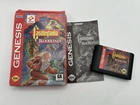 Castlevania: Bloodlines Konami Sega Genesis CIB Box Used Wear and Tear Untested