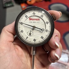 Vintage Starrett No. 25-441 Dial Indicator .001 Graduation Machinist Tool