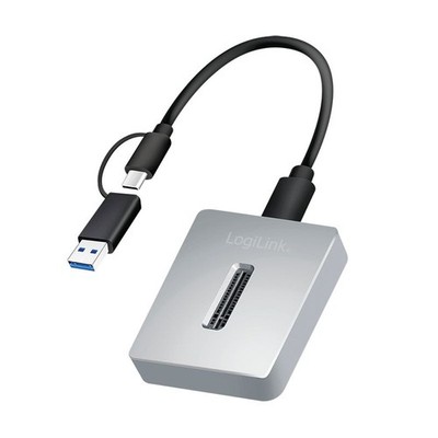 M.2 NVMe (PCIe) Dockingstation Reader USB 3.2 Gen2 USB-C 1-Port Aluminium