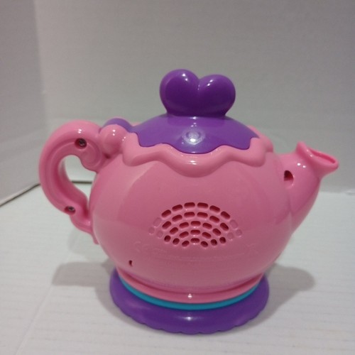 Leap Frog Musical Rainbow Tea Party Teapot/Kettle Light-Up Pink Works - Picture 4 of 8