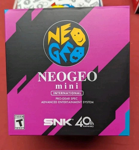 NEOGEO Mini International Classic Edition SNK 40th Anniversary Brand New Sealed
