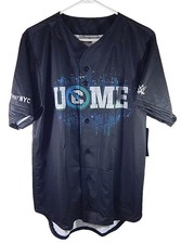 John Cena WWE Fanatics Fest 2025 Exclusive UCME Can't See Me Baseball Jersey XL