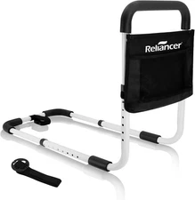 Reliancer Elderly Bed Safety Rail Adjustable Bedside Assist Support Handle
