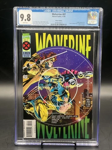 Wolverine #87 Direct Edition-Deluxe (Marvel Comics November 1994) CGC Graded 9.8