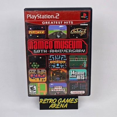 Namco Museum 50th Anniversary (PlayStation 2 PS2) Greatest Hits CIB COMPLETE