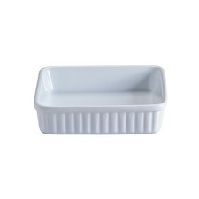 Baking Dish 16cm Classic Ceramic Square Server Roasting Oven Kitchen Bakeware