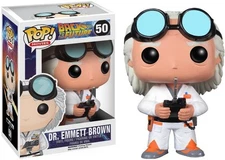 BACK TO THE FUTURE - DR EMMETT BROWN - FUNKO POP - *DAMAGED BOX* 3399