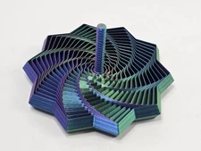 Expanded Sensory Fidget Star Toys 3D Printed, Handle Fractal Hexagon,Anti-Stress