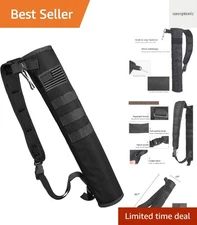 Lightweight Dual-Use Archery Quiver - Foldable Molle System for 12-18 Arrows