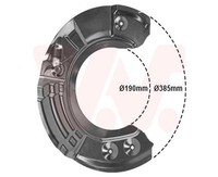 VAN Wezel Spritzblech Bremsscheibe Vorne Links FüR BMW 5Er Touring F11 0618371