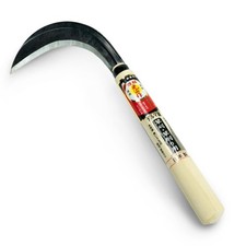 HOUNEN Japanese Garden Sickle, 4.7-Inch YCS-3 Composite Steel Hand Sickle 2...
