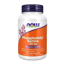 Phosphatidyl Serine 100 mg 120 Vcaps By Now Foods