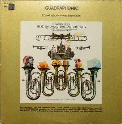 E. Power Biggs , The Columbia Brass And Percussion Ensemble