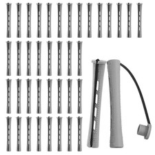 40PCS Perm Rods, 0.59 Inch Hair Curling Rollers for Styling