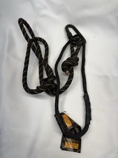 Muddy Safety Harness Linemans Rope w-Carabiner Black-Orange Tree Stand - MSA070