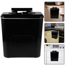 Bedside Trash Can Kitchen Bin Dual and Recycling Garbage under Sink