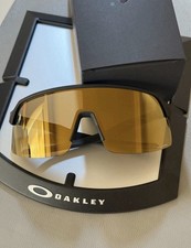 Oakley Sutro Lite Matte Poseidon OO9463 Black Frame W/ PRIZM Gold Lens