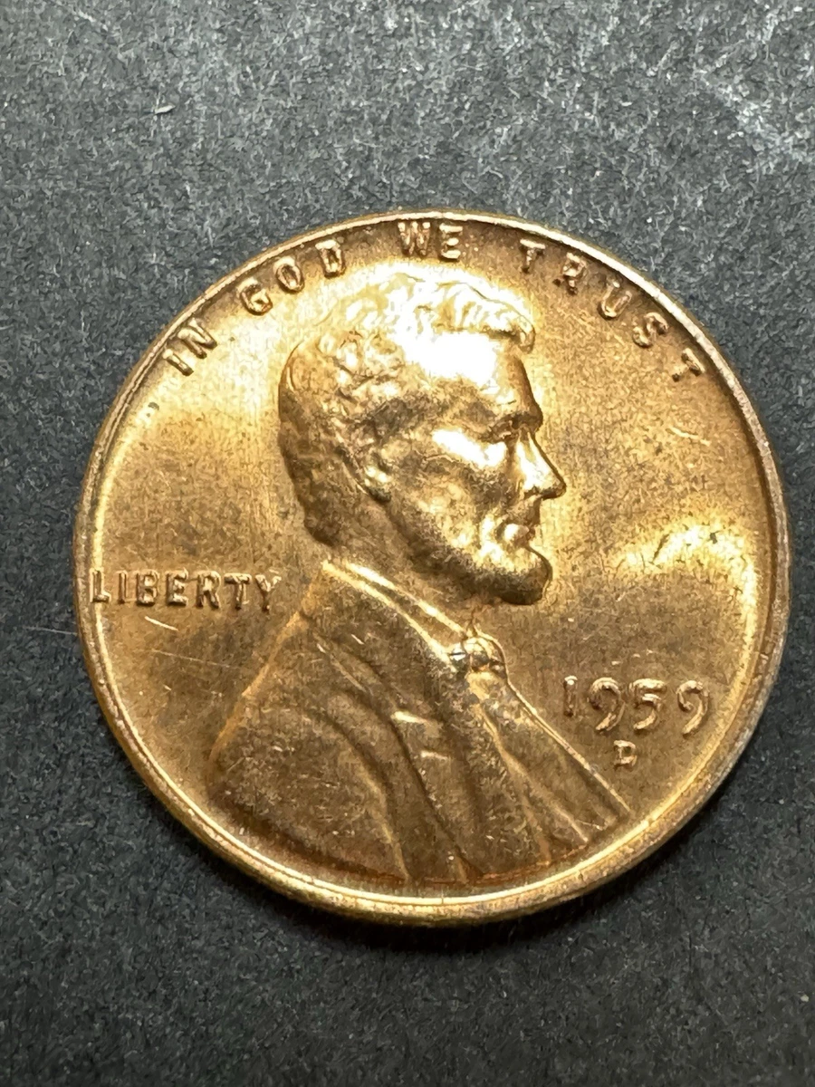 25+ Lincoln Memorial Penny 1959 Ungraded US Coin Errors for sale