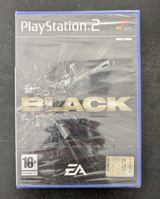 PS2 BLACK SLES-53886 Sony PlayStation 2, 2006 Sealed ITA