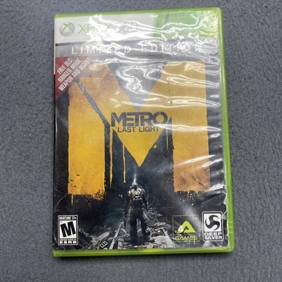 Metro: Last Light Limited Edition (Microsoft Xbox 360, 2013) CIB Free Shipping