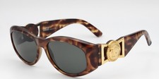 NEW GIANNI VERSACE MOD 424 Col 852BK Vintage Sunglasses Super Rare Shades Unisex